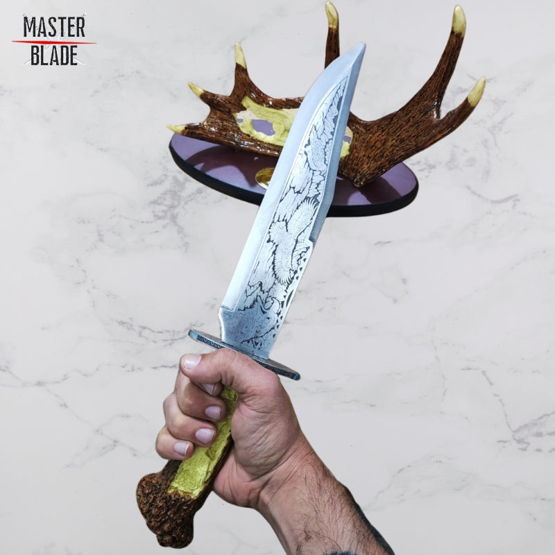 סכין פנטזיה - Eagle Knife Antler Stand