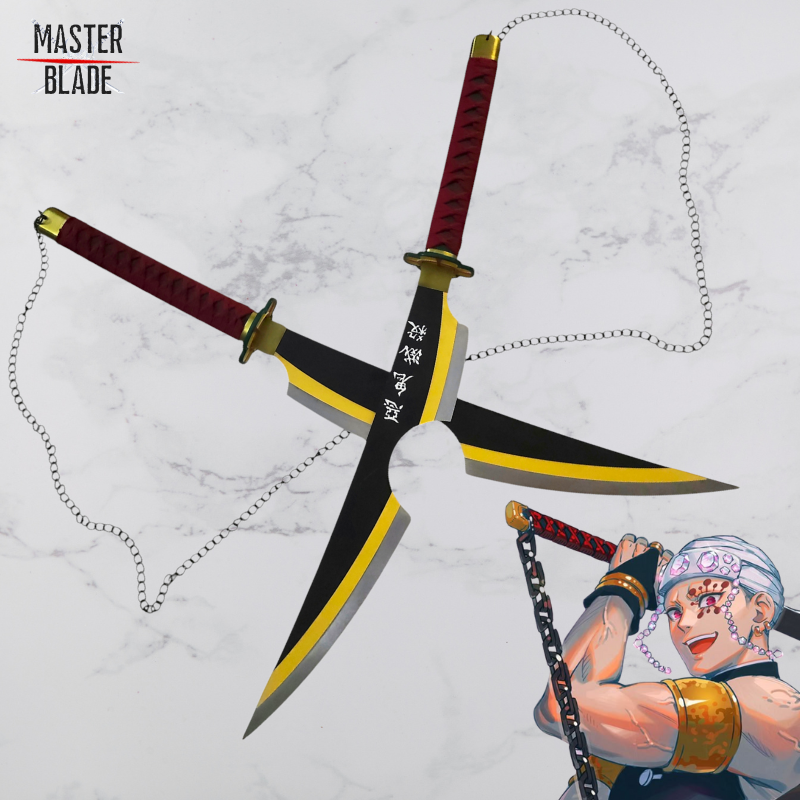זוג חרבות אנימה - Tengen Uzui Demon Slayer