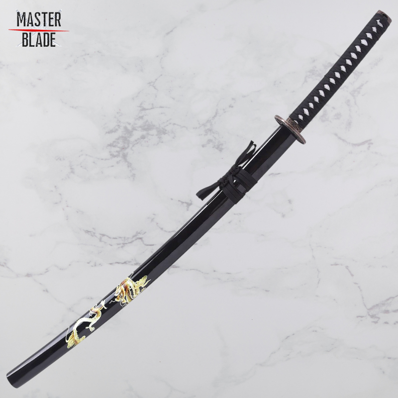 חרב - Gold Dragon Samurai Sword