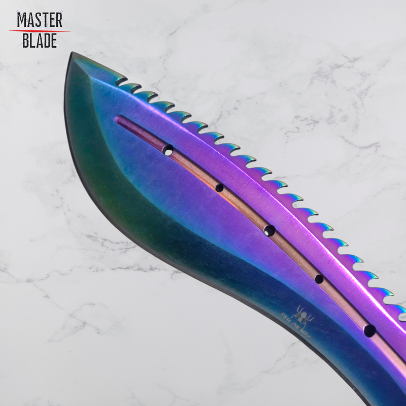 סכין קוקרי - Rainbow Tactical Kukri Knife
