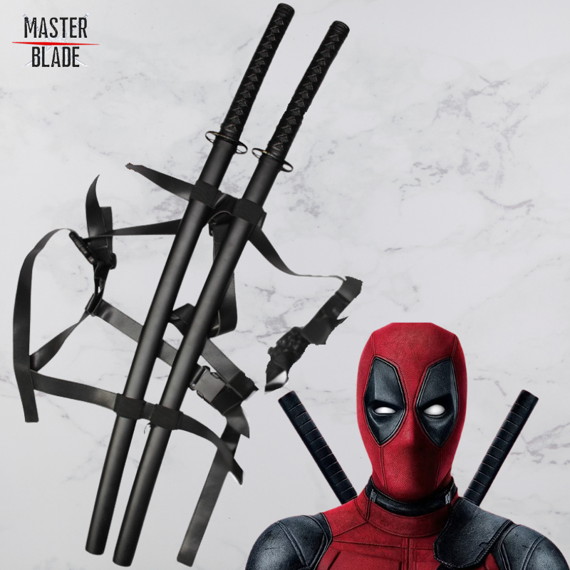 זוג חרבות פנטזיה - Deadpool Twin Katana Swords